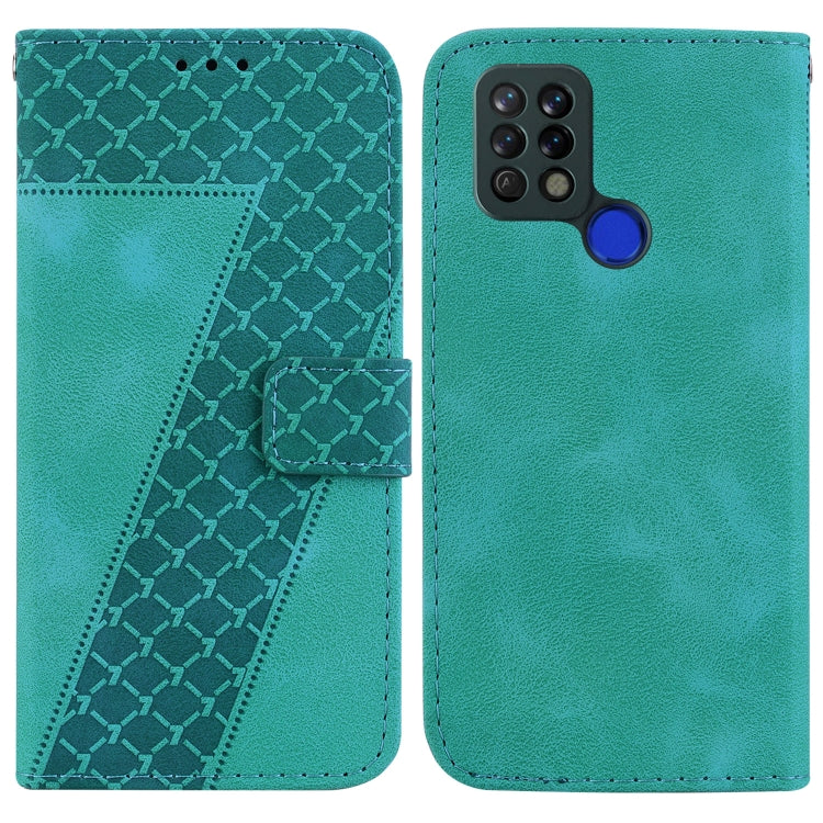 Seven-shaped Embossed Leather Phone Case, For Tecno Camon 19, For Tecno Camon 19 Neo, For Tecno Pova 3/LE7, For Tecno Camon 18i, For Tecno Spark Go 2022/Spark 8C, For Tecno Spark 8 Pro, For Tecno Pova Neo/LE6, For Tecno Pop 5 LTE/BD4                   ...