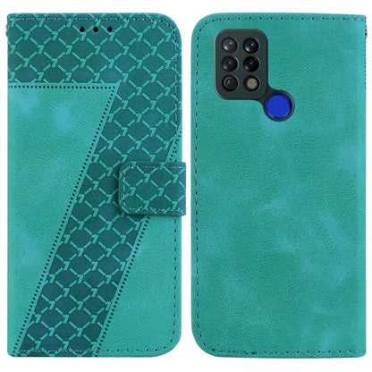 Seven-shaped Embossed Leather Phone Case, For Tecno Camon 19, For Tecno Camon 19 Neo, For Tecno Pova 3/LE7, For Tecno Camon 18i, For Tecno Spark Go 2022/Spark 8C, For Tecno Spark 8 Pro, For Tecno Pova Neo/LE6, For Tecno Pop 5 LTE/BD4                   ...