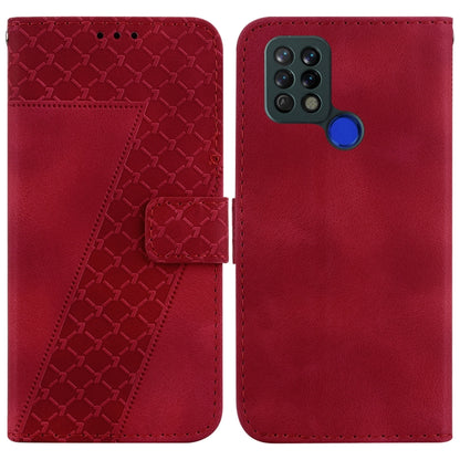 Seven-shaped Embossed Leather Phone Case, For Tecno Camon 19, For Tecno Camon 19 Neo, For Tecno Pova 3/LE7, For Tecno Camon 18i, For Tecno Spark Go 2022/Spark 8C, For Tecno Spark 8 Pro, For Tecno Pova Neo/LE6, For Tecno Pop 5 LTE/BD4                   ...