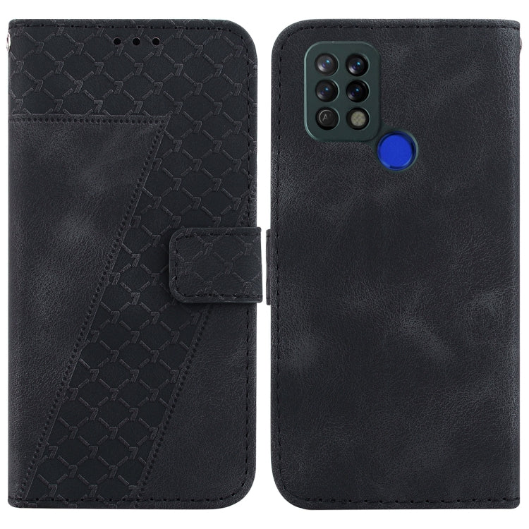 Seven-shaped Embossed Leather Phone Case, For Tecno Camon 19, For Tecno Camon 19 Neo, For Tecno Pova 3/LE7, For Tecno Camon 18i, For Tecno Spark Go 2022/Spark 8C, For Tecno Spark 8 Pro, For Tecno Pova Neo/LE6, For Tecno Pop 5 LTE/BD4                   ...