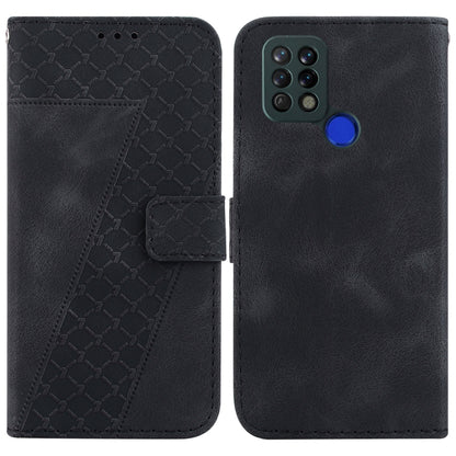 Seven-shaped Embossed Leather Phone Case, For Tecno Camon 19, For Tecno Camon 19 Neo, For Tecno Pova 3/LE7, For Tecno Camon 18i, For Tecno Spark Go 2022/Spark 8C, For Tecno Spark 8 Pro, For Tecno Pova Neo/LE6, For Tecno Pop 5 LTE/BD4                   ...