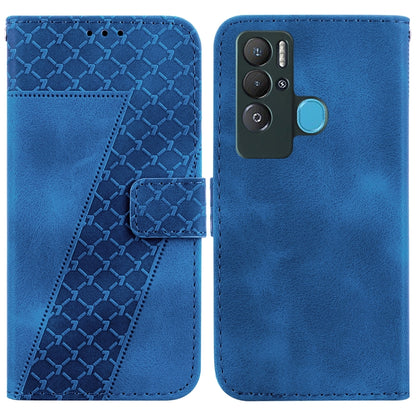 Seven-shaped Embossed Leather Phone Case, For Tecno Camon 19, For Tecno Camon 19 Neo, For Tecno Pova 3/LE7, For Tecno Camon 18i, For Tecno Spark Go 2022/Spark 8C, For Tecno Spark 8 Pro, For Tecno Pova Neo/LE6, For Tecno Pop 5 LTE/BD4                   ...