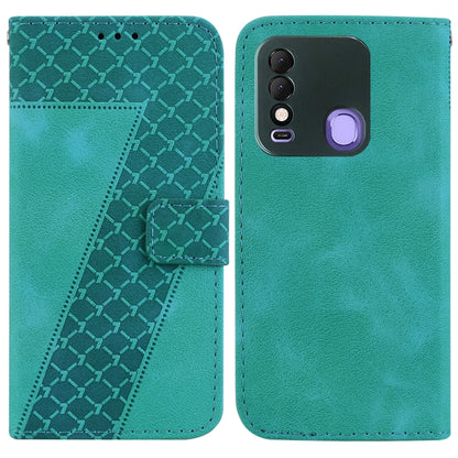 Seven-shaped Embossed Leather Phone Case, For Tecno Camon 19, For Tecno Camon 19 Neo, For Tecno Pova 3/LE7, For Tecno Camon 18i, For Tecno Spark Go 2022/Spark 8C, For Tecno Spark 8 Pro, For Tecno Pova Neo/LE6, For Tecno Pop 5 LTE/BD4                   ...