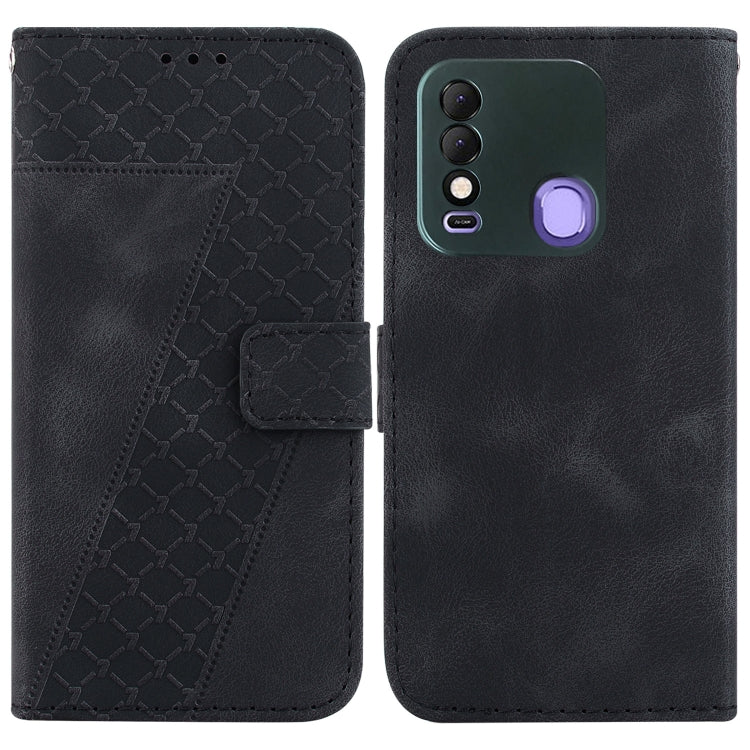 Seven-shaped Embossed Leather Phone Case, For Tecno Camon 19, For Tecno Camon 19 Neo, For Tecno Pova 3/LE7, For Tecno Camon 18i, For Tecno Spark Go 2022/Spark 8C, For Tecno Spark 8 Pro, For Tecno Pova Neo/LE6, For Tecno Pop 5 LTE/BD4                   ...