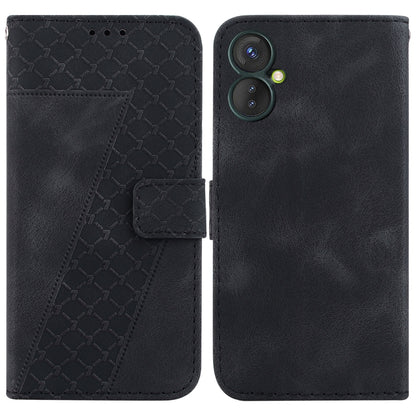 Seven-shaped Embossed Leather Phone Case, For Tecno Pova 5 Pro, For Tecno Pova Neo 3, For Tecno Pova 5, For Tecno Camon 20 Premier 5G, For Tecno Camon 20 Pro 5G, For Tecno Camon 20 Pro 4G/Camon 20, For Tecno Spark 10 5G, For Tecno Spark 10 4G/Spark 10C...