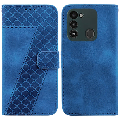 Seven-shaped Embossed Leather Phone Case, For Tecno Camon 19, For Tecno Camon 19 Neo, For Tecno Pova 3/LE7, For Tecno Camon 18i, For Tecno Spark Go 2022/Spark 8C, For Tecno Spark 8 Pro, For Tecno Pova Neo/LE6, For Tecno Pop 5 LTE/BD4                   ...