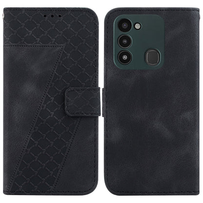 Seven-shaped Embossed Leather Phone Case, For Tecno Camon 19, For Tecno Camon 19 Neo, For Tecno Pova 3/LE7, For Tecno Camon 18i, For Tecno Spark Go 2022/Spark 8C, For Tecno Spark 8 Pro, For Tecno Pova Neo/LE6, For Tecno Pop 5 LTE/BD4                   ...