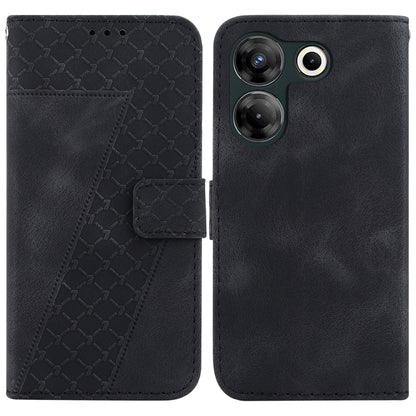 Seven-shaped Embossed Leather Phone Case, For Tecno Pova 5 Pro, For Tecno Pova Neo 3, For Tecno Pova 5, For Tecno Camon 20 Premier 5G, For Tecno Camon 20 Pro 5G, For Tecno Camon 20 Pro 4G/Camon 20, For Tecno Spark 10 5G, For Tecno Spark 10 4G/Spark 10C...