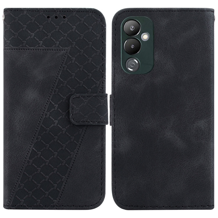 Seven-shaped Embossed Leather Phone Case, For Tecno Pova 5 Pro, For Tecno Pova Neo 3, For Tecno Pova 5, For Tecno Camon 20 Premier 5G, For Tecno Camon 20 Pro 5G, For Tecno Camon 20 Pro 4G/Camon 20, For Tecno Spark 10 5G, For Tecno Spark 10 4G/Spark 10C...
