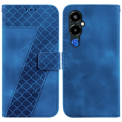 Seven-shaped Embossed Leather Phone Case, For Tecno Pova 5 Pro, For Tecno Pova Neo 3, For Tecno Pova 5, For Tecno Camon 20 Premier 5G, For Tecno Camon 20 Pro 5G, For Tecno Camon 20 Pro 4G/Camon 20, For Tecno Spark 10 5G, For Tecno Spark 10 4G/Spark 10C...