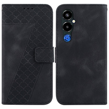 Seven-shaped Embossed Leather Phone Case, For Tecno Pova 5 Pro, For Tecno Pova Neo 3, For Tecno Pova 5, For Tecno Camon 20 Premier 5G, For Tecno Camon 20 Pro 5G, For Tecno Camon 20 Pro 4G/Camon 20, For Tecno Spark 10 5G, For Tecno Spark 10 4G/Spark 10C...