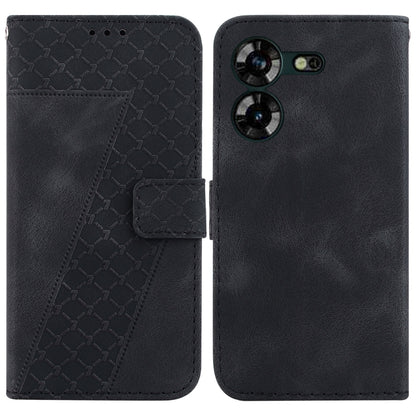 Seven-shaped Embossed Leather Phone Case, For Tecno Pova 5 Pro, For Tecno Pova Neo 3, For Tecno Pova 5, For Tecno Camon 20 Premier 5G, For Tecno Camon 20 Pro 5G, For Tecno Camon 20 Pro 4G/Camon 20, For Tecno Spark 10 5G, For Tecno Spark 10 4G/Spark 10C...