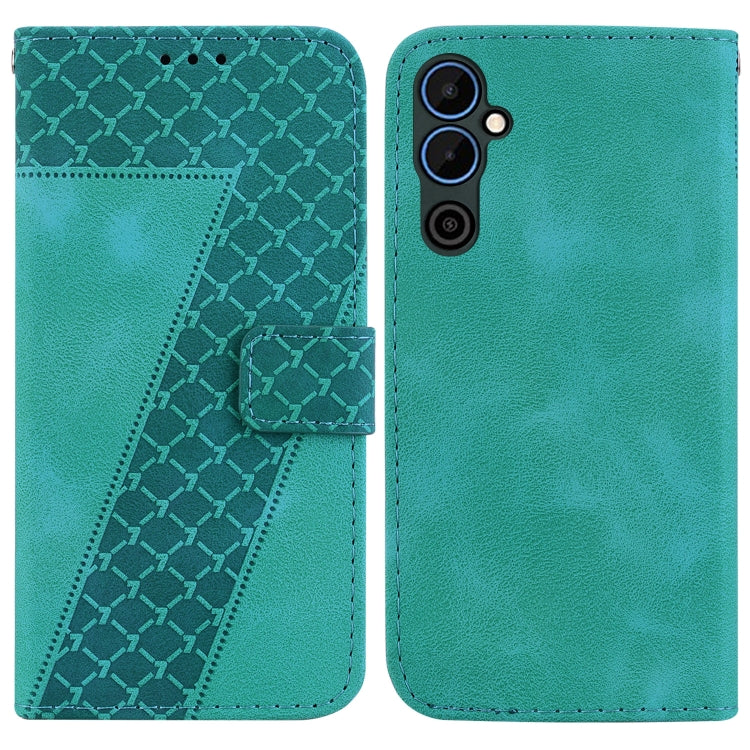 Seven-shaped Embossed Leather Phone Case, For Tecno Pova 5 Pro, For Tecno Pova Neo 3, For Tecno Pova 5, For Tecno Camon 20 Premier 5G, For Tecno Camon 20 Pro 5G, For Tecno Camon 20 Pro 4G/Camon 20, For Tecno Spark 10 5G, For Tecno Spark 10 4G/Spark 10C...