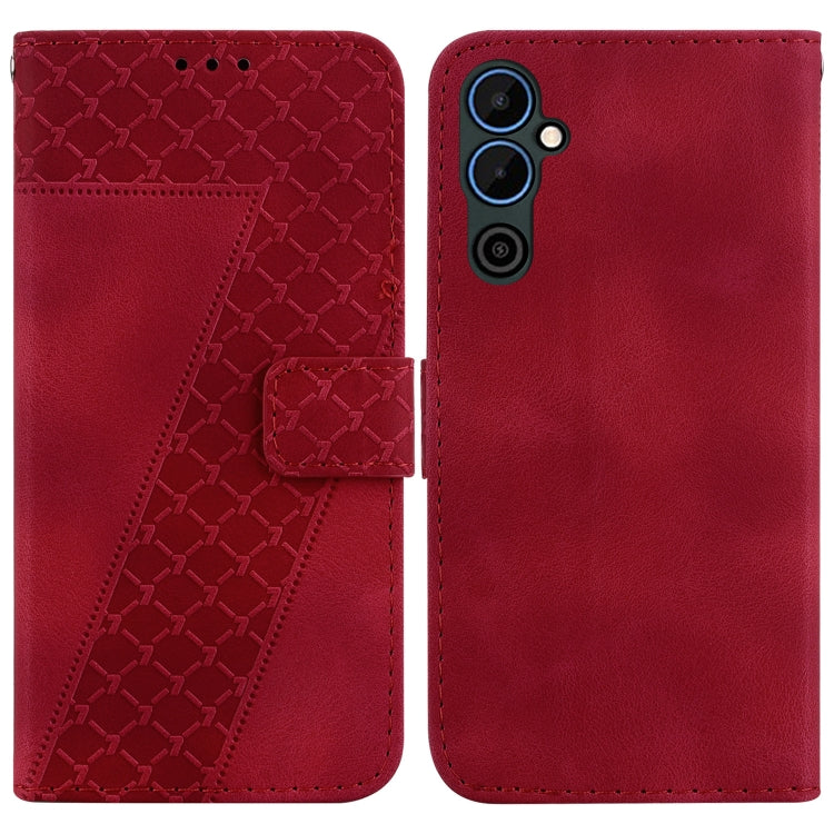 Seven-shaped Embossed Leather Phone Case, For Tecno Pova 5 Pro, For Tecno Pova Neo 3, For Tecno Pova 5, For Tecno Camon 20 Premier 5G, For Tecno Camon 20 Pro 5G, For Tecno Camon 20 Pro 4G/Camon 20, For Tecno Spark 10 5G, For Tecno Spark 10 4G/Spark 10C...