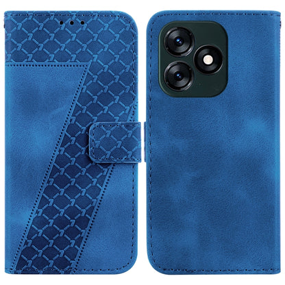 Seven-shaped Embossed Leather Phone Case, For Tecno Pova 5 Pro, For Tecno Pova Neo 3, For Tecno Pova 5, For Tecno Camon 20 Premier 5G, For Tecno Camon 20 Pro 5G, For Tecno Camon 20 Pro 4G/Camon 20, For Tecno Spark 10 5G, For Tecno Spark 10 4G/Spark 10C...