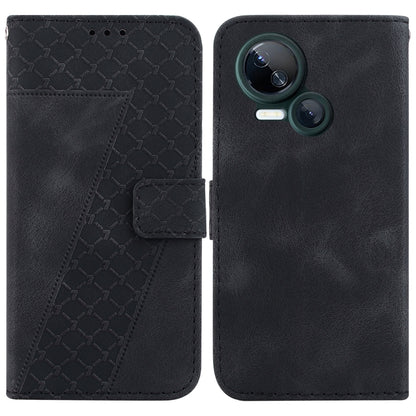 Seven-shaped Embossed Leather Phone Case, For Tecno Pova 5 Pro, For Tecno Pova Neo 3, For Tecno Pova 5, For Tecno Camon 20 Premier 5G, For Tecno Camon 20 Pro 5G, For Tecno Camon 20 Pro 4G/Camon 20, For Tecno Spark 10 5G, For Tecno Spark 10 4G/Spark 10C...
