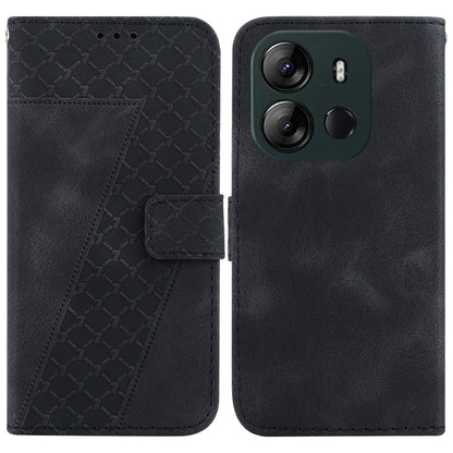 Seven-shaped Embossed Leather Phone Case, For Tecno Pova 5 Pro, For Tecno Pova Neo 3, For Tecno Pova 5, For Tecno Camon 20 Premier 5G, For Tecno Camon 20 Pro 5G, For Tecno Camon 20 Pro 4G/Camon 20, For Tecno Spark 10 5G, For Tecno Spark 10 4G/Spark 10C...