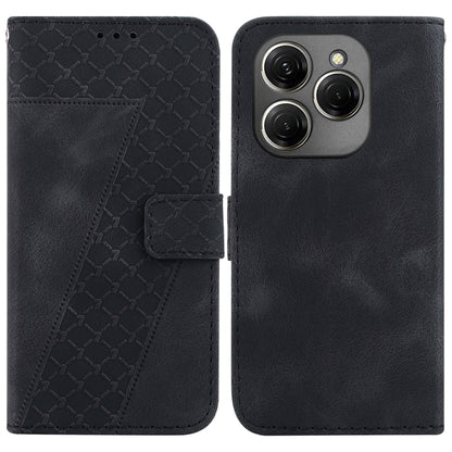 Seven-shaped Embossed Leather Phone Case, For Tecno Pop 10 / Spark Go 2 4G, For Tecno Camon 40 Pro 4G, For Tecno Camon 40, For Tecno Pop 9 5G / Spark 30C 5G, For Tecno Camon 30S / Camon 30S Pro, For Tecno Spark 30 Pro, For Tecno Spark 30 4G            ...