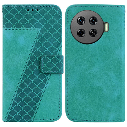 Seven-shaped Embossed Leather Phone Case, For Tecno Pop 10 / Spark Go 2 4G, For Tecno Camon 40 Pro 4G, For Tecno Camon 40, For Tecno Pop 9 5G / Spark 30C 5G, For Tecno Camon 30S / Camon 30S Pro, For Tecno Spark 30 Pro, For Tecno Spark 30 4G            ...