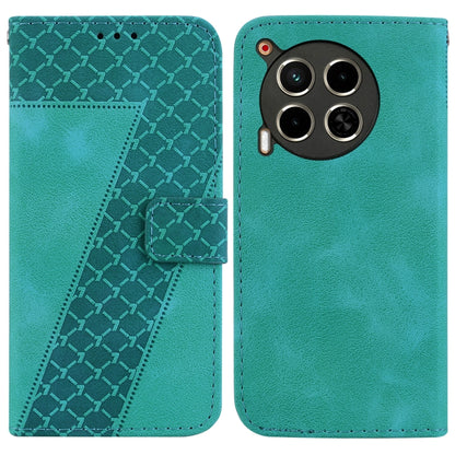 Seven-shaped Embossed Leather Phone Case, For Tecno Pop 10 / Spark Go 2 4G, For Tecno Camon 40 Pro 4G, For Tecno Camon 40, For Tecno Pop 9 5G / Spark 30C 5G, For Tecno Camon 30S / Camon 30S Pro, For Tecno Spark 30 Pro, For Tecno Spark 30 4G            ...