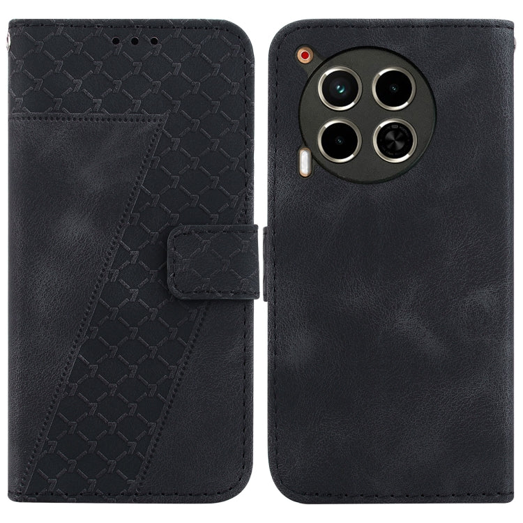 Seven-shaped Embossed Leather Phone Case, For Tecno Pop 10 / Spark Go 2 4G, For Tecno Camon 40 Pro 4G, For Tecno Camon 40, For Tecno Pop 9 5G / Spark 30C 5G, For Tecno Camon 30S / Camon 30S Pro, For Tecno Spark 30 Pro, For Tecno Spark 30 4G            ...