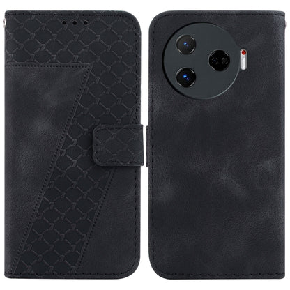 Seven-shaped Embossed Leather Phone Case, For Tecno Pop 10 / Spark Go 2 4G, For Tecno Camon 40 Pro 4G, For Tecno Camon 40, For Tecno Pop 9 5G / Spark 30C 5G, For Tecno Camon 30S / Camon 30S Pro, For Tecno Spark 30 Pro, For Tecno Spark 30 4G            ...