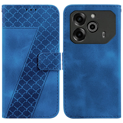 Seven-shaped Embossed Leather Phone Case, For Tecno Pop 10 / Spark Go 2 4G, For Tecno Camon 40 Pro 4G, For Tecno Camon 40, For Tecno Pop 9 5G / Spark 30C 5G, For Tecno Camon 30S / Camon 30S Pro, For Tecno Spark 30 Pro, For Tecno Spark 30 4G            ...