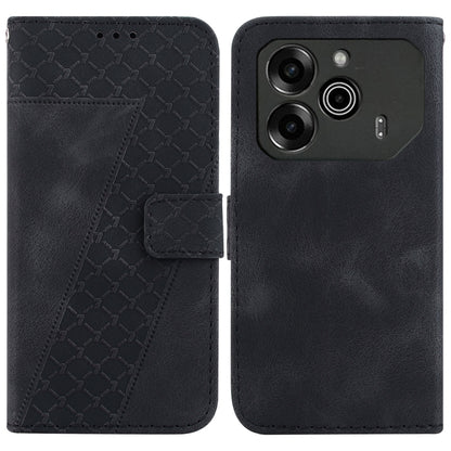 Seven-shaped Embossed Leather Phone Case, For Tecno Pop 10 / Spark Go 2 4G, For Tecno Camon 40 Pro 4G, For Tecno Camon 40, For Tecno Pop 9 5G / Spark 30C 5G, For Tecno Camon 30S / Camon 30S Pro, For Tecno Spark 30 Pro, For Tecno Spark 30 4G            ...