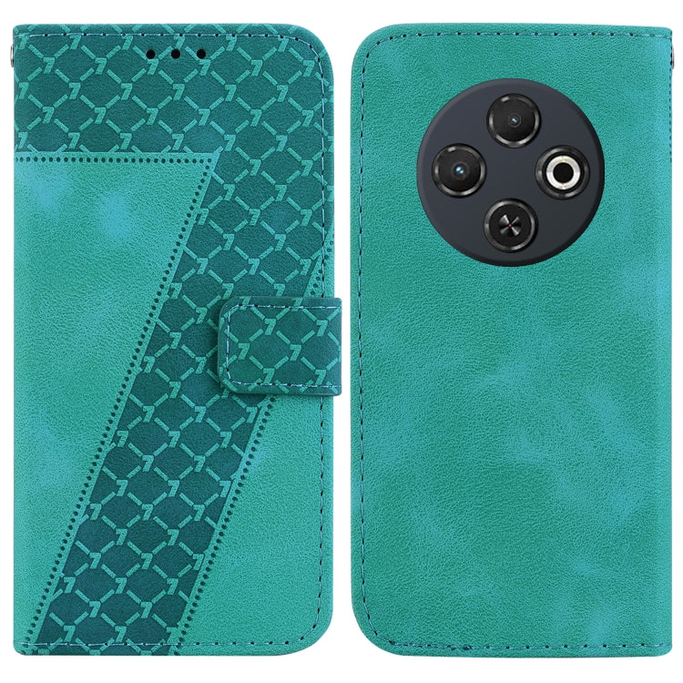 Seven-shaped Embossed Leather Phone Case, For Tecno Pop 10 / Spark Go 2 4G, For Tecno Camon 40 Pro 4G, For Tecno Camon 40, For Tecno Pop 9 5G / Spark 30C 5G, For Tecno Camon 30S / Camon 30S Pro, For Tecno Spark 30 Pro, For Tecno Spark 30 4G            ...