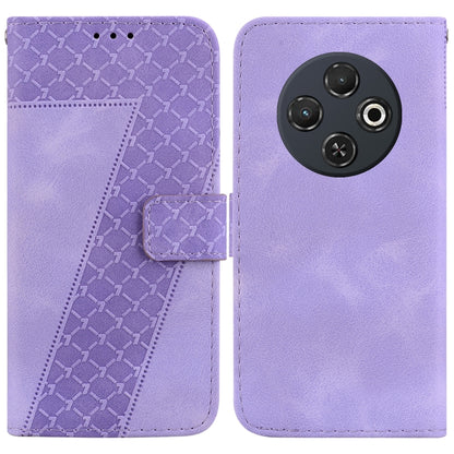 Seven-shaped Embossed Leather Phone Case, For Tecno Pop 10 / Spark Go 2 4G, For Tecno Camon 40 Pro 4G, For Tecno Camon 40, For Tecno Pop 9 5G / Spark 30C 5G, For Tecno Camon 30S / Camon 30S Pro, For Tecno Spark 30 Pro, For Tecno Spark 30 4G            ...