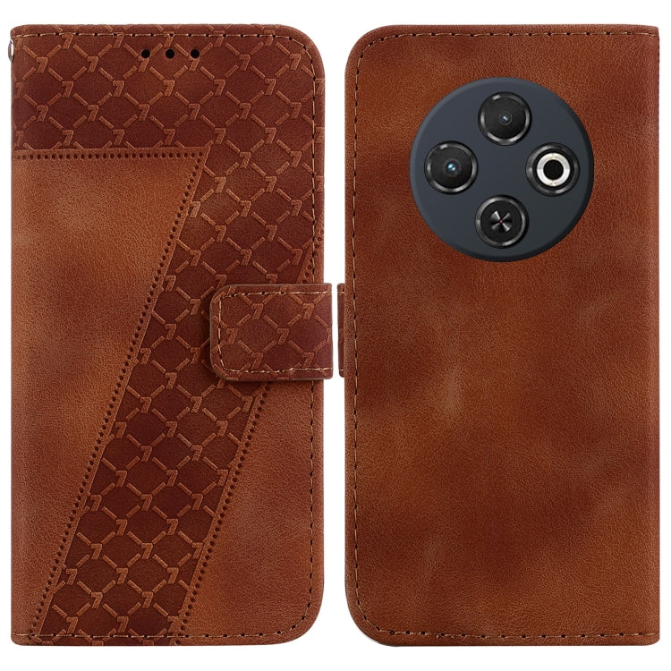 Seven-shaped Embossed Leather Phone Case, For Tecno Pop 10 / Spark Go 2 4G, For Tecno Camon 40 Pro 4G, For Tecno Camon 40, For Tecno Pop 9 5G / Spark 30C 5G, For Tecno Camon 30S / Camon 30S Pro, For Tecno Spark 30 Pro, For Tecno Spark 30 4G            ...