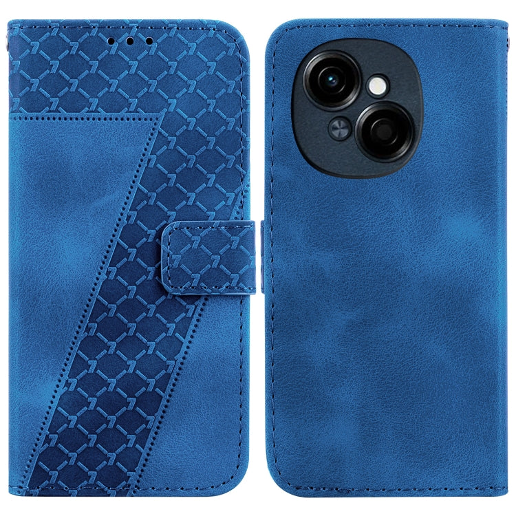 Seven-shaped Embossed Leather Phone Case, For Tecno Pop 10 / Spark Go 2 4G, For Tecno Camon 40 Pro 4G, For Tecno Camon 40, For Tecno Pop 9 5G / Spark 30C 5G, For Tecno Camon 30S / Camon 30S Pro, For Tecno Spark 30 Pro, For Tecno Spark 30 4G            ...