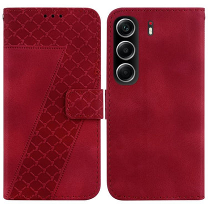Seven-shaped Embossed Leather Phone Case, For Tecno Pop 10 / Spark Go 2 4G, For Tecno Camon 40 Pro 4G, For Tecno Camon 40, For Tecno Pop 9 5G / Spark 30C 5G, For Tecno Camon 30S / Camon 30S Pro, For Tecno Spark 30 Pro, For Tecno Spark 30 4G            ...