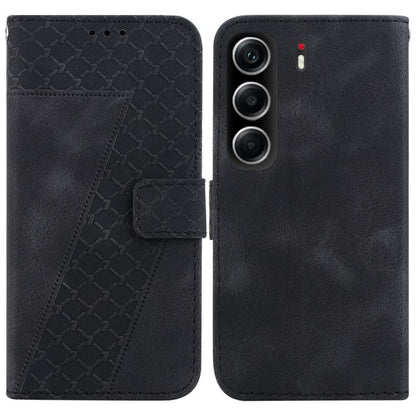 Seven-shaped Embossed Leather Phone Case, For Tecno Pop 10 / Spark Go 2 4G, For Tecno Camon 40 Pro 4G, For Tecno Camon 40, For Tecno Pop 9 5G / Spark 30C 5G, For Tecno Camon 30S / Camon 30S Pro, For Tecno Spark 30 Pro, For Tecno Spark 30 4G            ...