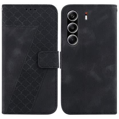 Seven-shaped Embossed Leather Phone Case, For Tecno Pop 10 / Spark Go 2 4G, For Tecno Camon 40 Pro 4G, For Tecno Camon 40, For Tecno Pop 9 5G / Spark 30C 5G, For Tecno Camon 30S / Camon 30S Pro, For Tecno Spark 30 Pro, For Tecno Spark 30 4G            ...