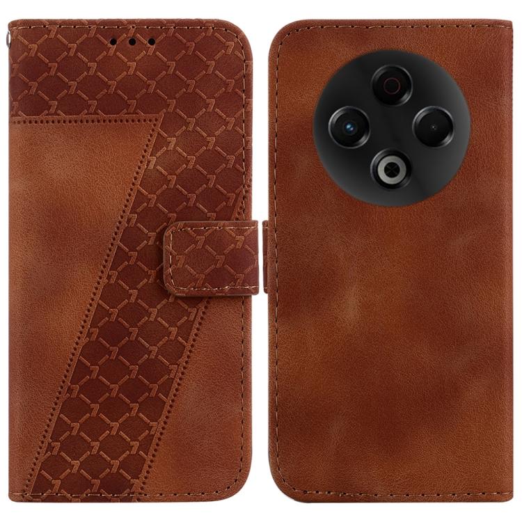 Seven-shaped Embossed Leather Phone Case, For Tecno Pop 10 / Spark Go 2 4G, For Tecno Camon 40 Pro 4G, For Tecno Camon 40, For Tecno Pop 9 5G / Spark 30C 5G, For Tecno Camon 30S / Camon 30S Pro, For Tecno Spark 30 Pro, For Tecno Spark 30 4G            ...