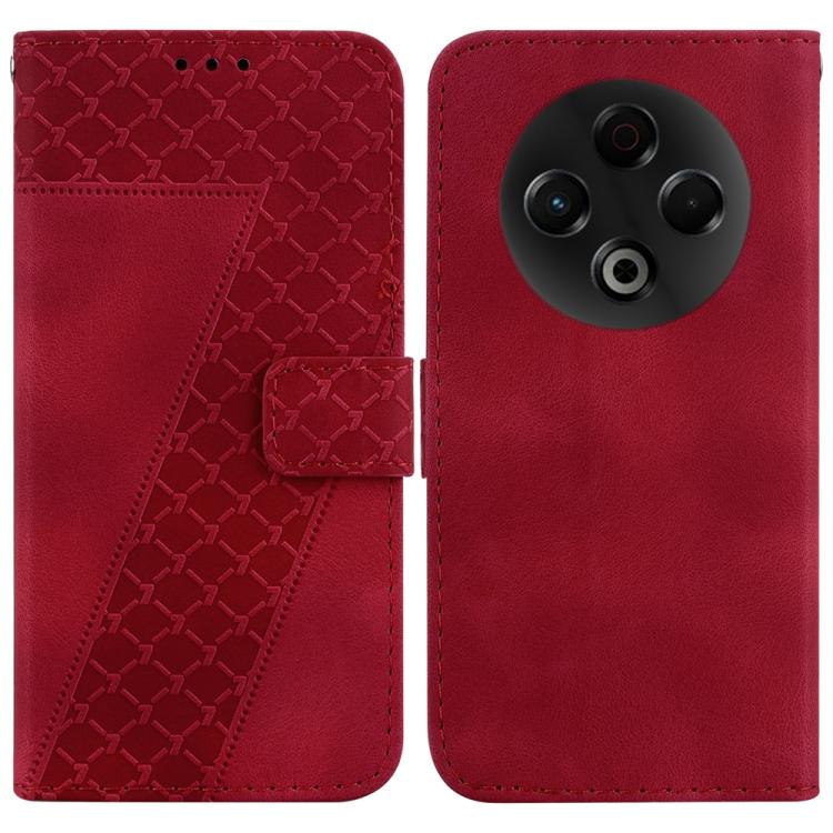 Seven-shaped Embossed Leather Phone Case, For Tecno Pop 10 / Spark Go 2 4G, For Tecno Camon 40 Pro 4G, For Tecno Camon 40, For Tecno Pop 9 5G / Spark 30C 5G, For Tecno Camon 30S / Camon 30S Pro, For Tecno Spark 30 Pro, For Tecno Spark 30 4G            ...