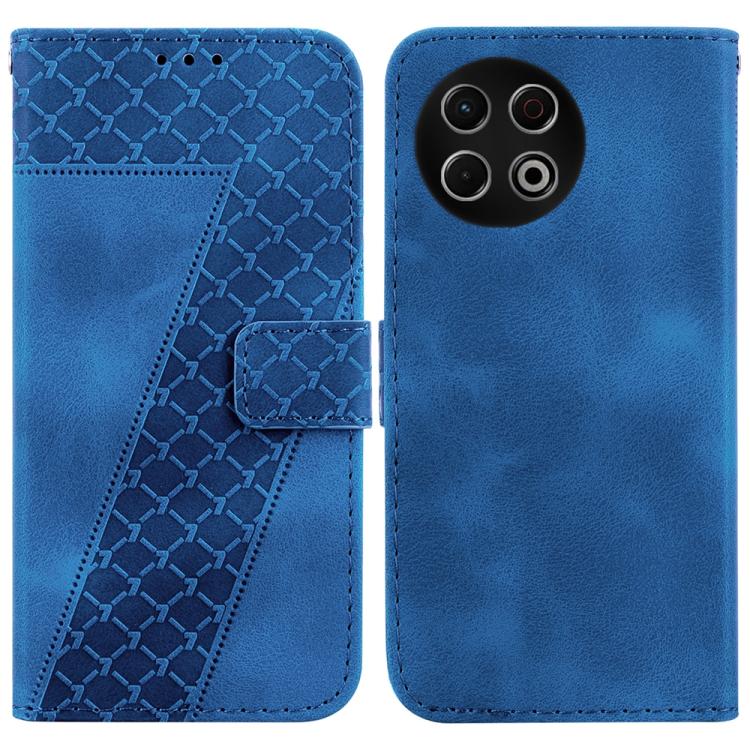 Seven-shaped Embossed Leather Phone Case, For Tecno Pop 10 / Spark Go 2 4G, For Tecno Camon 40 Pro 4G, For Tecno Camon 40, For Tecno Pop 9 5G / Spark 30C 5G, For Tecno Camon 30S / Camon 30S Pro, For Tecno Spark 30 Pro, For Tecno Spark 30 4G            ...