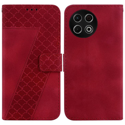 Seven-shaped Embossed Leather Phone Case, For Tecno Pop 10 / Spark Go 2 4G, For Tecno Camon 40 Pro 4G, For Tecno Camon 40, For Tecno Pop 9 5G / Spark 30C 5G, For Tecno Camon 30S / Camon 30S Pro, For Tecno Spark 30 Pro, For Tecno Spark 30 4G            ...