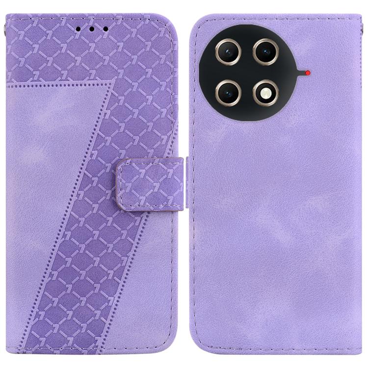 Seven-shaped Embossed Leather Phone Case, For Tecno Pop 10 / Spark Go 2 4G, For Tecno Camon 40 Pro 4G, For Tecno Camon 40, For Tecno Pop 9 5G / Spark 30C 5G, For Tecno Camon 30S / Camon 30S Pro, For Tecno Spark 30 Pro, For Tecno Spark 30 4G            ...