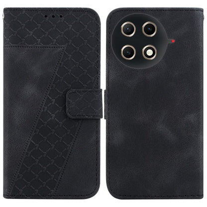 Seven-shaped Embossed Leather Phone Case, For Tecno Pop 10 / Spark Go 2 4G, For Tecno Camon 40 Pro 4G, For Tecno Camon 40, For Tecno Pop 9 5G / Spark 30C 5G, For Tecno Camon 30S / Camon 30S Pro, For Tecno Spark 30 Pro, For Tecno Spark 30 4G            ...