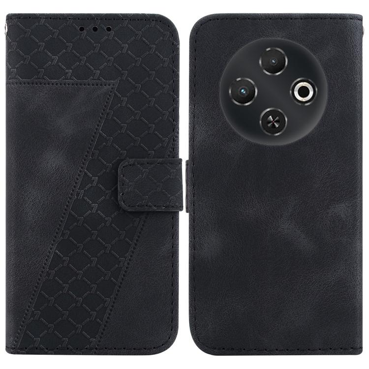 Seven-shaped Embossed Leather Phone Case, For Tecno Pop 10 / Spark Go 2 4G, For Tecno Camon 40 Pro 4G, For Tecno Camon 40, For Tecno Pop 9 5G / Spark 30C 5G, For Tecno Camon 30S / Camon 30S Pro, For Tecno Spark 30 Pro, For Tecno Spark 30 4G            ...