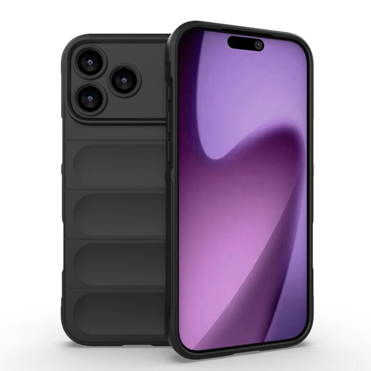 Magic Shield TPU + Flannel Phone Case, For iPhone 17 Pro Max, For iPhone 17 Pro, For iPhone 17, For iPhone 17 Air, For iPhone 16e, For iPhone 16 Pro Max, For iPhone 16 Pro, For iPhone 16 Plus, For iPhone 16