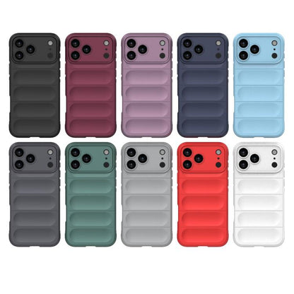 Magic Shield TPU + Flannel Phone Case, For iPhone 17 Pro Max, For iPhone 17 Pro, For iPhone 17, For iPhone 17 Air, For iPhone 16e, For iPhone 16 Pro Max, For iPhone 16 Pro, For iPhone 16 Plus, For iPhone 16