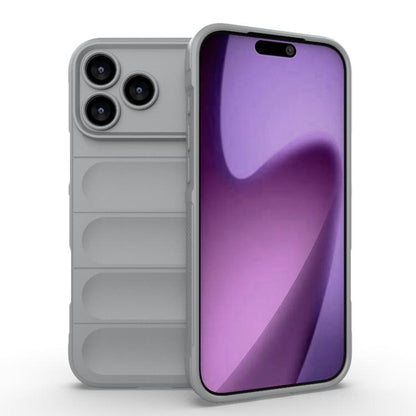 Magic Shield TPU + Flannel Phone Case, For iPhone 17 Pro Max, For iPhone 17 Pro, For iPhone 17, For iPhone 17 Air, For iPhone 16e, For iPhone 16 Pro Max, For iPhone 16 Pro, For iPhone 16 Plus, For iPhone 16