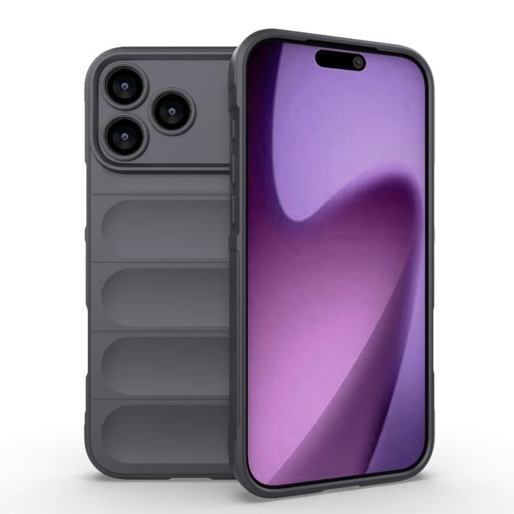 Magic Shield TPU + Flannel Phone Case, For iPhone 17 Pro Max, For iPhone 17 Pro, For iPhone 17, For iPhone 17 Air, For iPhone 16e, For iPhone 16 Pro Max, For iPhone 16 Pro, For iPhone 16 Plus, For iPhone 16