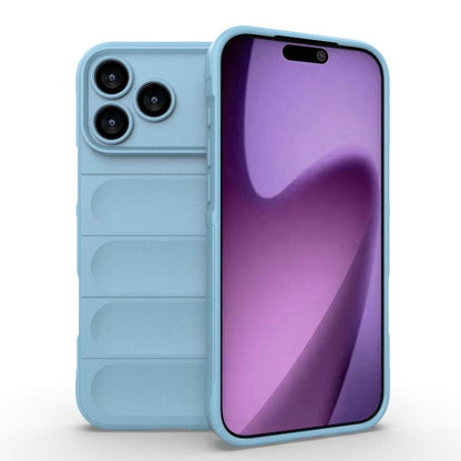 Magic Shield TPU + Flannel Phone Case, For iPhone 17 Pro Max, For iPhone 17 Pro, For iPhone 17, For iPhone 17 Air, For iPhone 16e, For iPhone 16 Pro Max, For iPhone 16 Pro, For iPhone 16 Plus, For iPhone 16