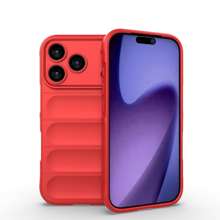 Magic Shield TPU + Flannel Phone Case, For iPhone 17 Pro Max, For iPhone 17 Pro, For iPhone 17, For iPhone 17 Air, For iPhone 16e, For iPhone 16 Pro Max, For iPhone 16 Pro, For iPhone 16 Plus, For iPhone 16