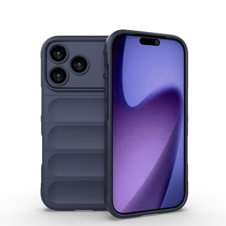 Magic Shield TPU + Flannel Phone Case, For iPhone 17 Pro Max, For iPhone 17 Pro, For iPhone 17, For iPhone 17 Air, For iPhone 16e, For iPhone 16 Pro Max, For iPhone 16 Pro, For iPhone 16 Plus, For iPhone 16