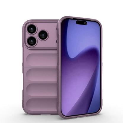 Magic Shield TPU + Flannel Phone Case, For iPhone 17 Pro Max, For iPhone 17 Pro, For iPhone 17, For iPhone 17 Air, For iPhone 16e, For iPhone 16 Pro Max, For iPhone 16 Pro, For iPhone 16 Plus, For iPhone 16